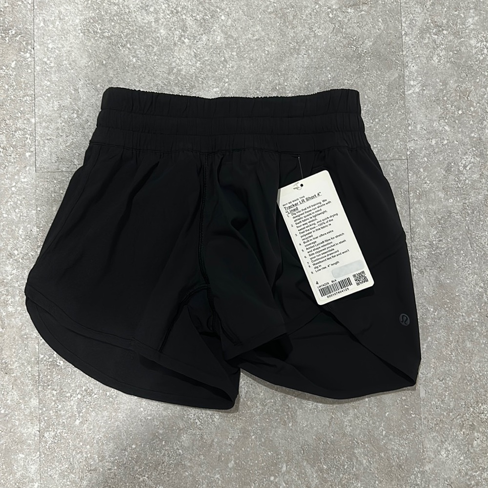 BRAND NEW BLACK LULULEMON pair of shorts!! AMAZING QUALITY! SIZE 4